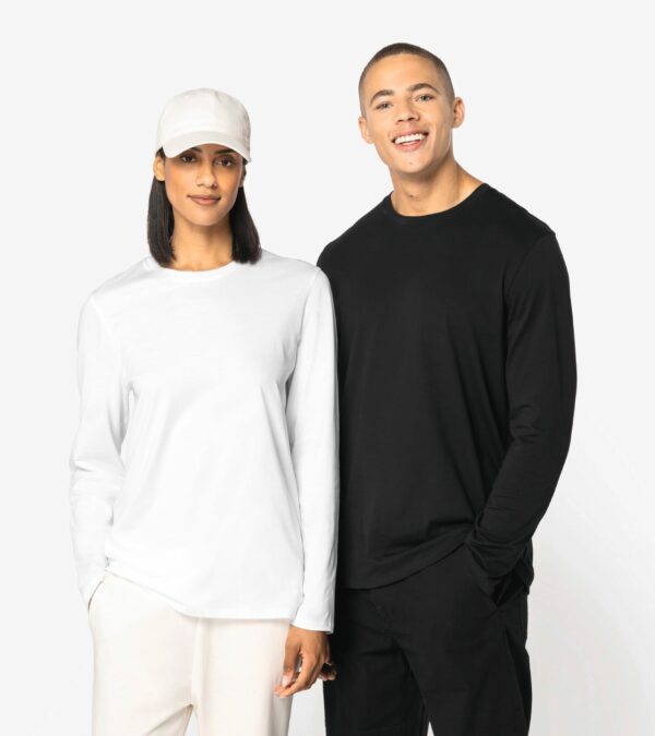 NS347 - Camiseta ecorresponsable manga larga unisex